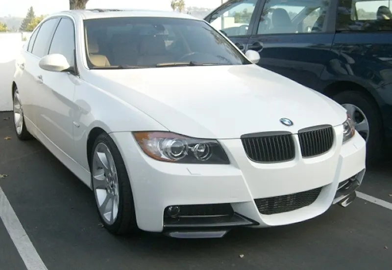 Передний разветвитель для bmw e90 Abs пластиковая накладка бампера 2004-2008 | Автомобили
