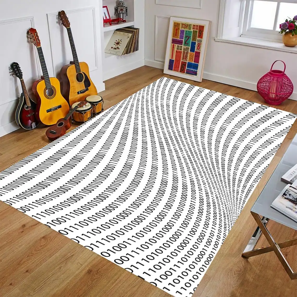 

Digital Life Rug, New Fashion Rugs, Living Room Rug, Modern Life, Home Decor Rugs, Fan Rugs, 3d Print Rug, Kids Room Rugs,
