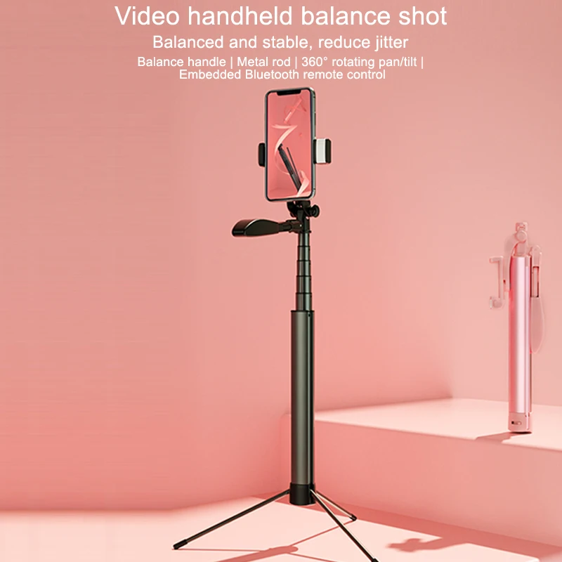 Видео стабилизатор селфи палка Штатив для iPhone Xiaomi Huawei Gimbal беспроводной Bluetooth