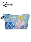 Косметичка Disney для принцессы Золушки, мультяшная синяя детская сумочка-органайзер, чехол для карандашей для девочек, Подарочная сумка для конфет