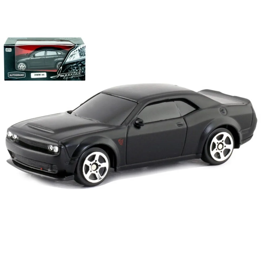 Машинка Autogrand DODGE CHALLENGER SRT DEMON 2018 Black Edition 3| |