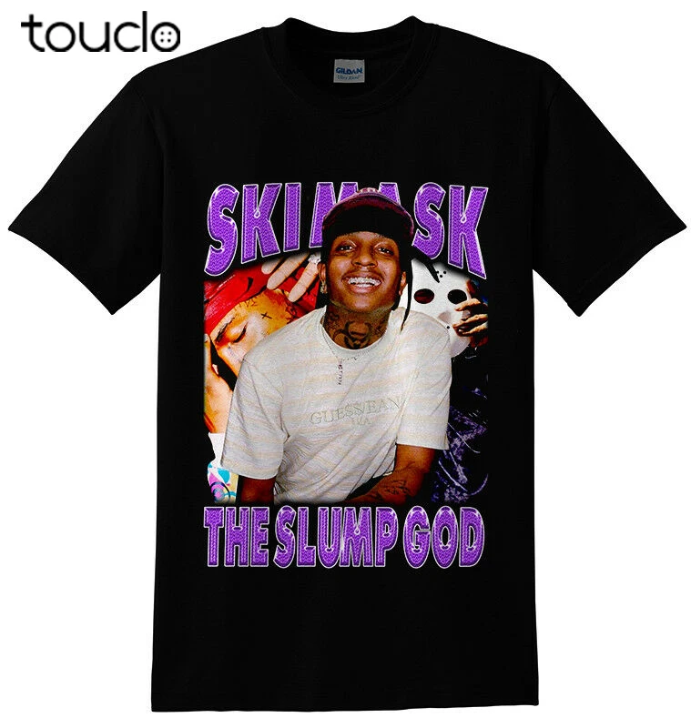 

SKI MASK THE SLUMP GOD T-shirt HIP HOP RAP Black shirt