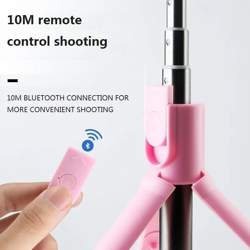 Беспроводная селфи палка 3 в 1 складной мини монопод с поддержкой Bluetooth