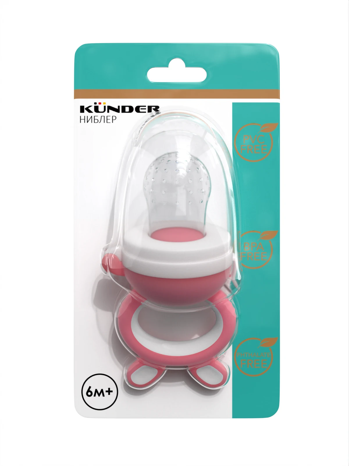 Ниблер для введения прикорма KUNDER соска-прорезыватель силиконовый | Мать и
