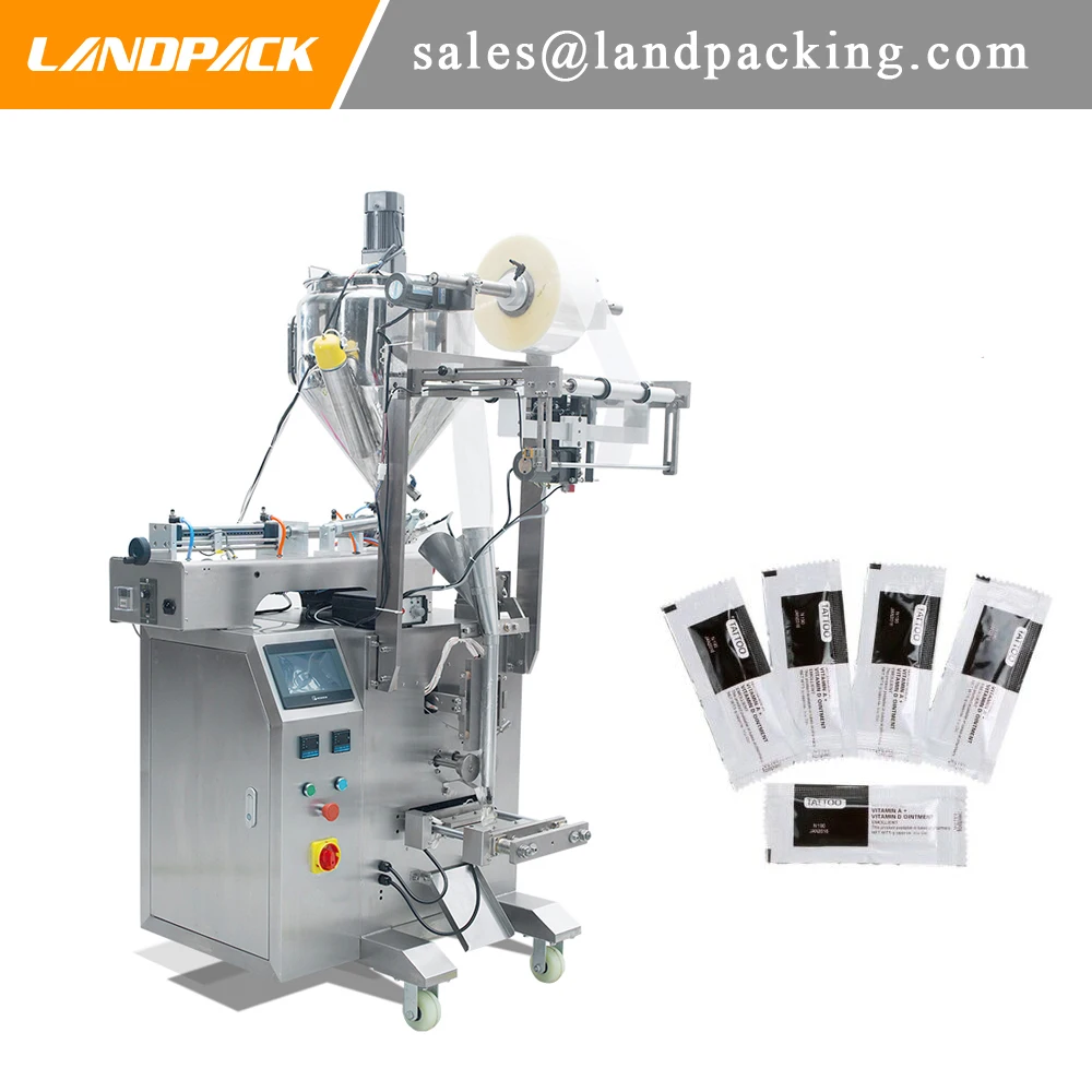 Мазь вертикальная форма заполнения машина уплотнения оборудование для упаковки