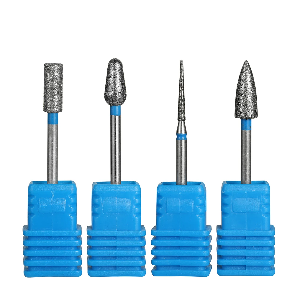6 шт./лот сверла из алмазной стали с УФ гелем для чистки щеток электрическая