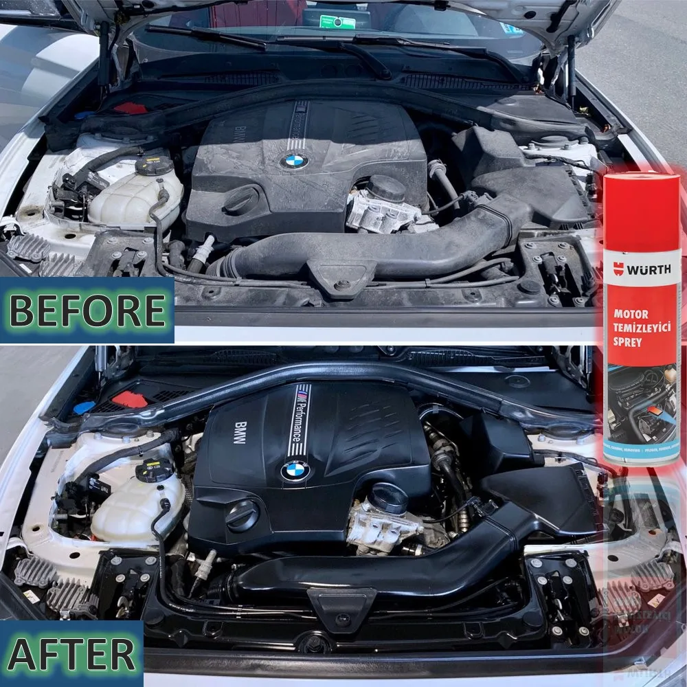 500ml WURTH Fast Engine Cleaning Spray Workshop Tooling Garage High Pressure Cleaner Machine Automotive Eu Warehouse automotive tools ns injector kit