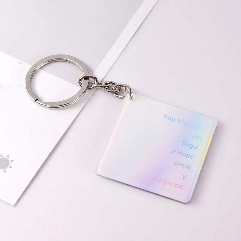 Bangtan мальчики любят себя ответ порвать ее брелок держатель телефона стенд LY лазерный брелок сумка Подвеска