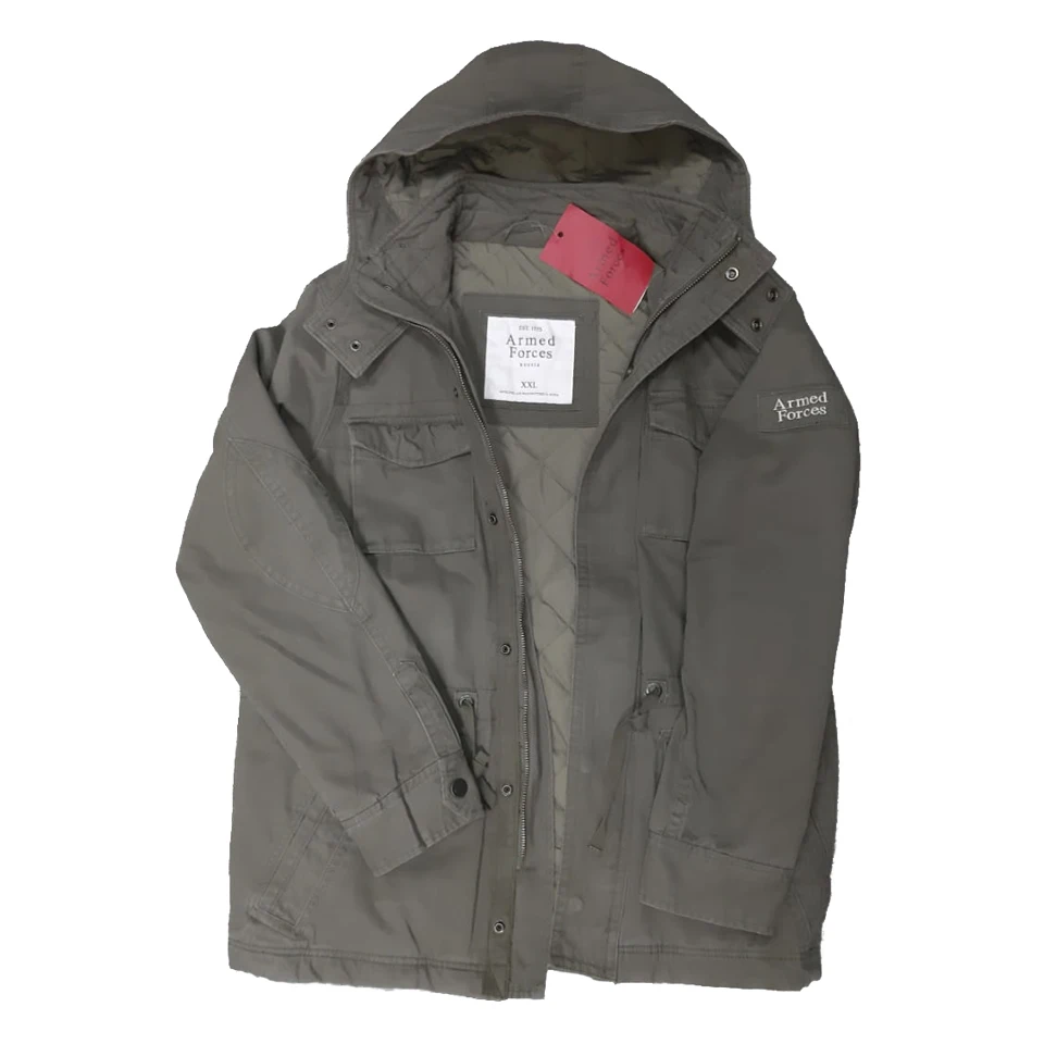 Куртка в стиле северных войск. серая ская | Спорт и развлечения