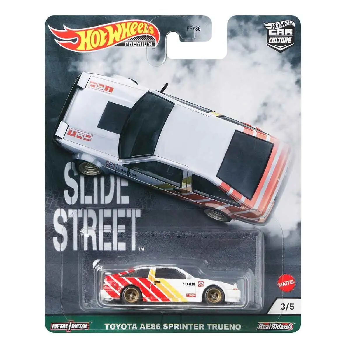 Металлический Чехол Hot Wheels Premium Slide Street Car Culture - Pandem Subaru BRZ Toyota GR Supra Nissan Silvia Ford Mustang RTR