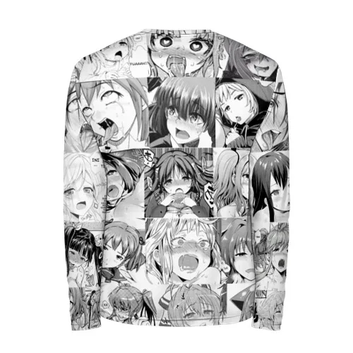 Мужской лонгслив 3D Аниме для мужчин спорта и отдыха путешествий Спортивный стиль