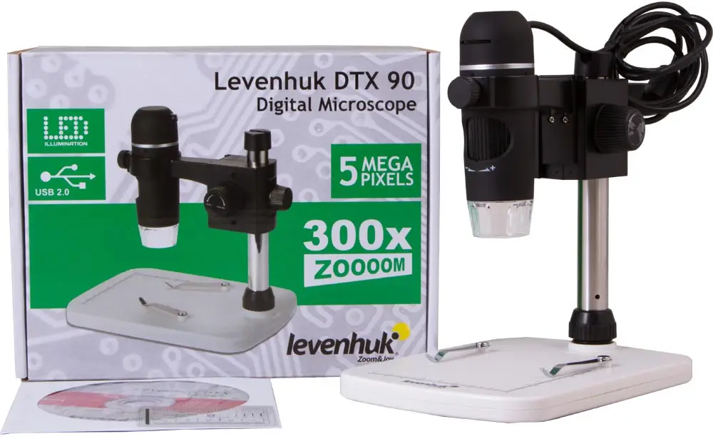 Микроскоп цифровой Levenhuk DTX 90 | Инструменты