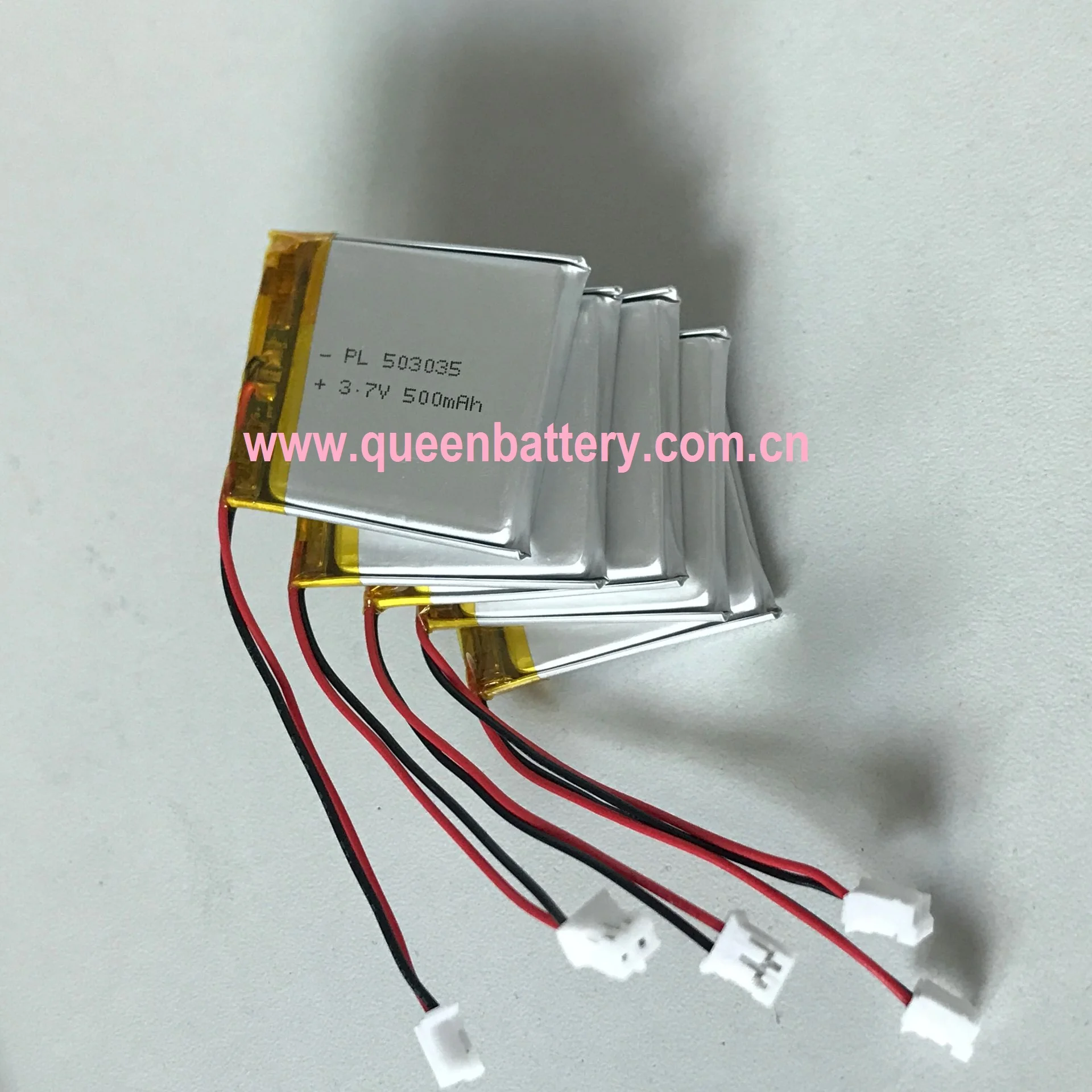 Аккумулятор 1S1P LI-PO 503035 PL5033035 500 мА ч с разъемом PCM 2A JST PHR-02 для GPS-навигатора