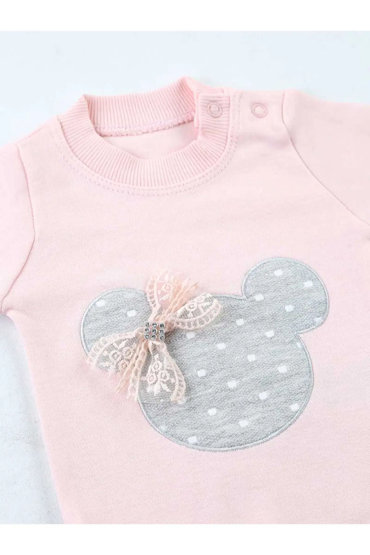 Серый костюм для новорожденных девочек из 3 предметов | Мать и ребенок