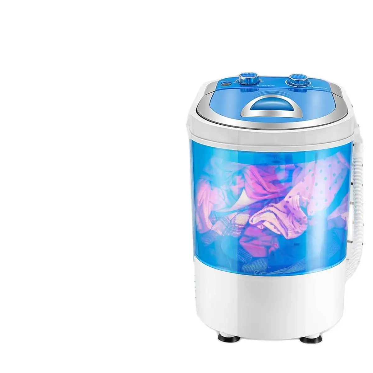 Портативная мини-стиральная машина для кемпинга можно использовать в домашних
