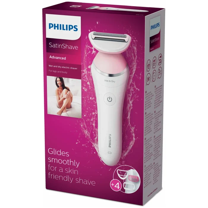 Электробритва для женщин Philips BRL140 SatinShave Advanced | Бытовая техника