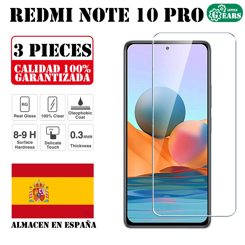 Xiaomi Redmi Примечание 10 Pro Max комплект 3 шт. Полный Защитная пленка для экрана из