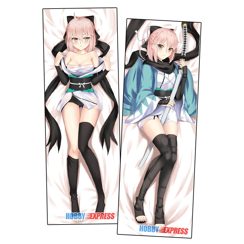 

Hobby Express Anime Dakimakura Japanese Otaku Waifu Hugging Body Pillow Cover Case Okita Soujj Fate 211101