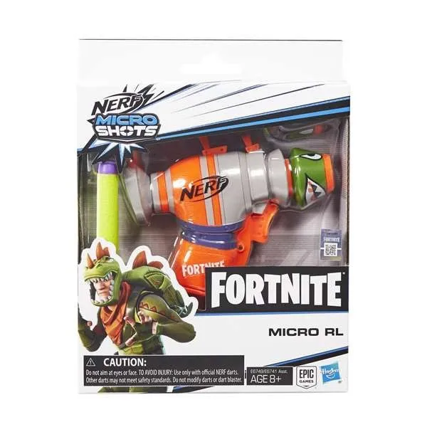 Пистолет Nerf Fortnite Hasbro|Игрушечная бытовая техника и уборка| |
