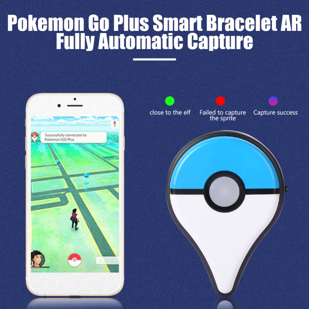 Автоматический захват для Pokemon Go Plus Bluetooth браслет часы для nintendo шары Смарт Браслет для Pokemon GO Plus