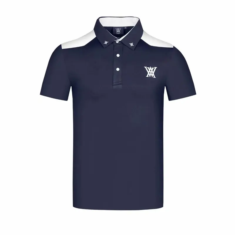 Летняя футболка Новая одежда для детей с короткими рукавами рубашки гольфа 2