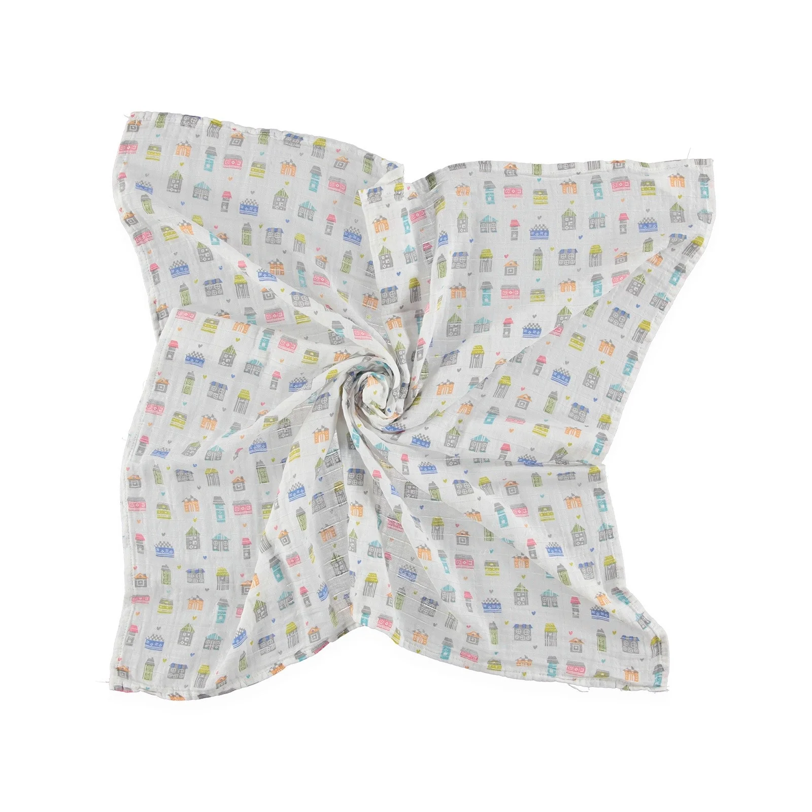 Ebebek HelloBaby муслин Многофункциональный хлопок Детское покрывало одеяло дом 115x115
