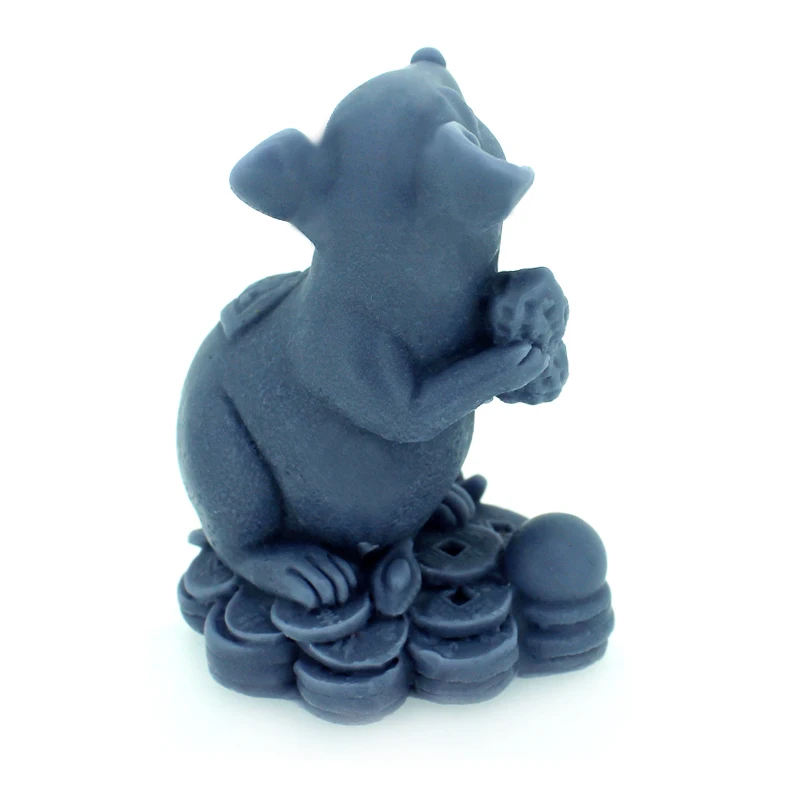 Silicone Soap Mold 3D Lucky Mouse Mould Craft DIY Candle Molds | Дом и сад