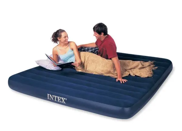 INTEX надувной матрас кровать для дома или туризма плавания с насосом 99X191X25CM