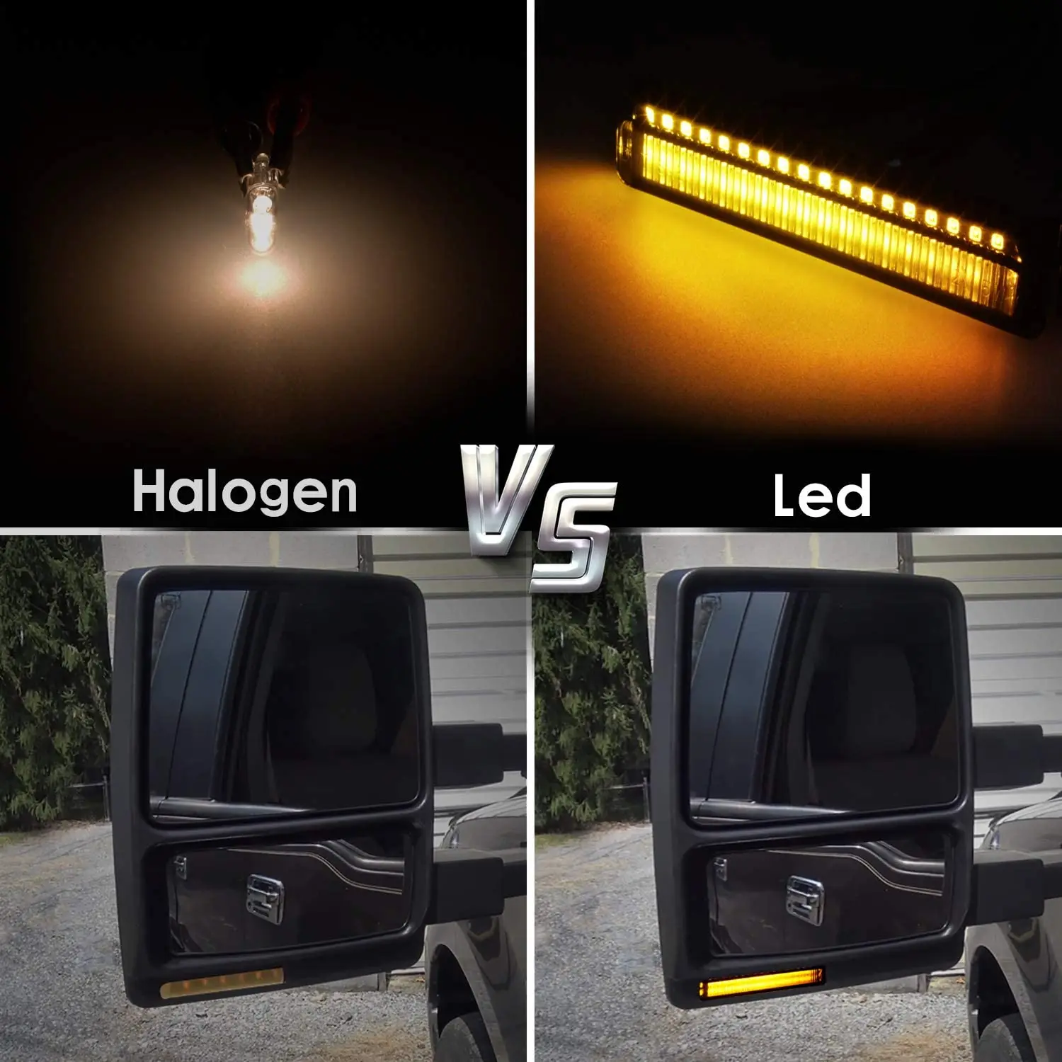 Светодиодная ламсветильник дневного света копченые правые и левые лампы