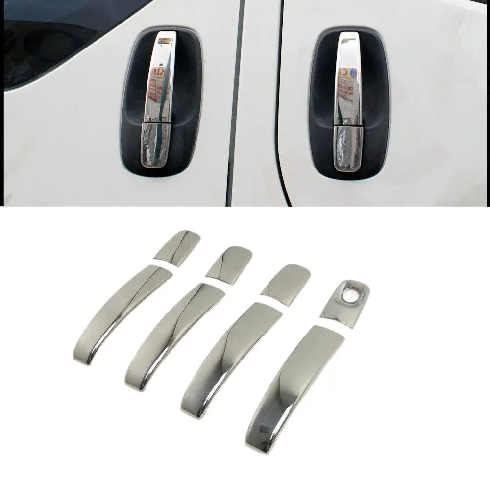 

Хромированная дверная ручка для Renault Trafic, нержавеющая сталь (2004-2014)