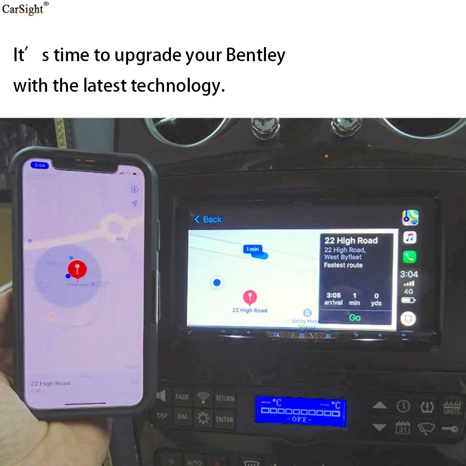 Siri iPhone карты зеркало IOS интерфейс для Bentley Continental GT /Flying прямой Android-Авто