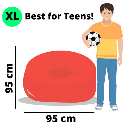 Кресло-мешок «Мяч», Пуффбери, Оксфорд с наполнителем - пуфик пуф пуфф мягкий для дома дачи сидения отдыха - изображение