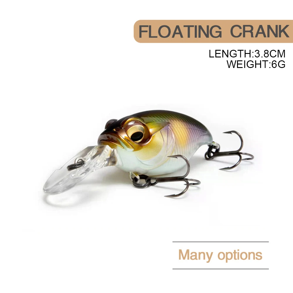 3 8 см 6 г приманка для рыбной ловли микро кренкбейт MR-X GRIFFON плавающий Джеркбейт