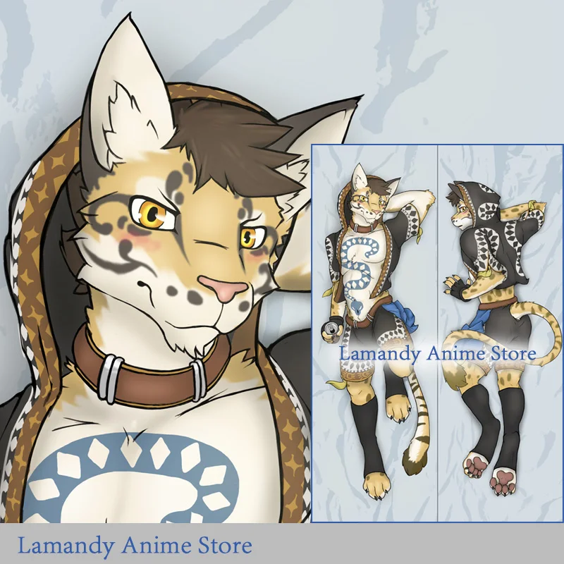 

Двусторонняя наволочка Dakimakura с рисунком из аниме «пушистый ликулау» (Tenecayr)