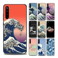 hokusai the great wave phone case for redmi 6 a pro 7 7a note7 8 a note8 pro t 9 s pro 9 4g t soft silicone cover coque funda