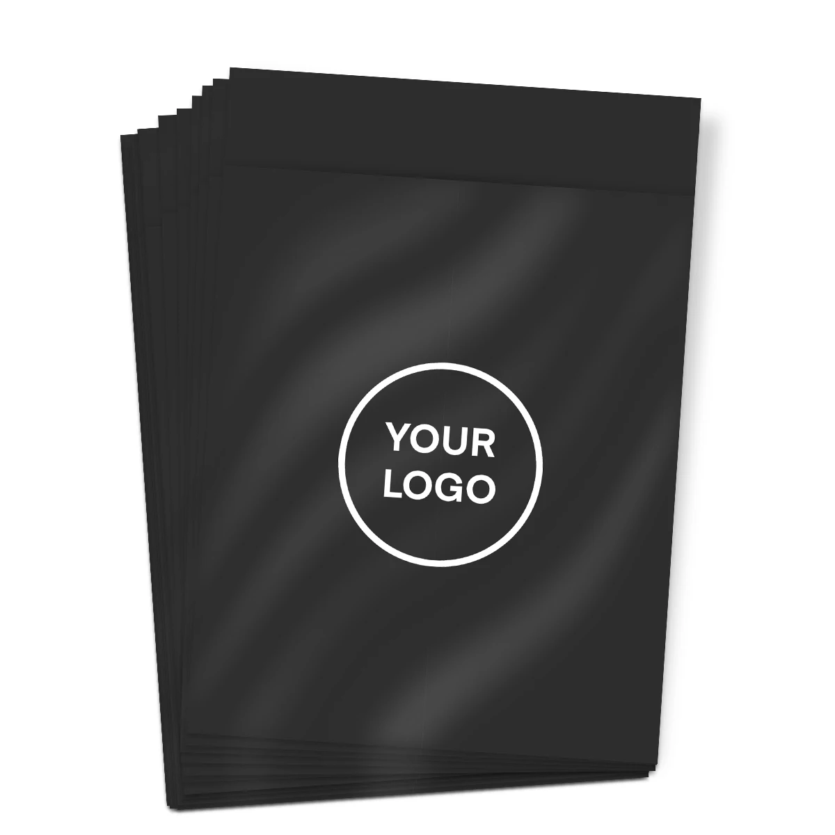 50 шт. черные пластиковые пакеты для почтовых отправлений | Дом и сад