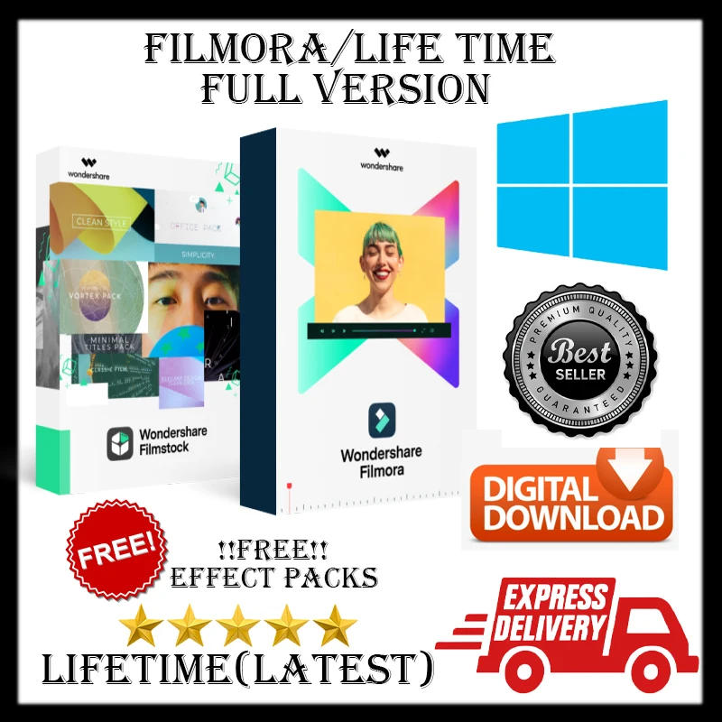 

FILMORAXV10LATESTLIFE TIMEINSTANT DELIVERYFULL VERSIONWINDOWS(64 bit) & MACOS