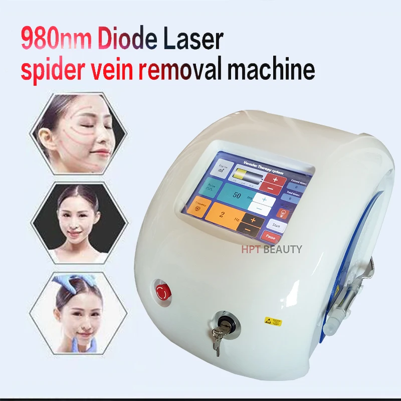 

8.4 inch Touch Screen 980 nm Diode Laser Spider Vein Removal Machine Effectively Remove Blood Vessels Skin Rebirth Care Machine