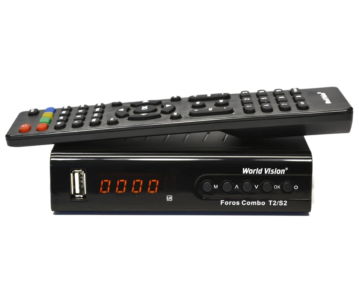 Тюнер combo t2 s2. Приставка world vision foros combo t2 s2. тв тюнер world vision foros combo t2s2. ресивер world vision foros combo t2s2c. dvb-t2 приставка world vision foros combo.