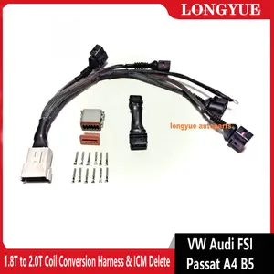 1.8T to 2.0T Coil Conversion Harness & ICM Delete for VW Audi FSI
Passat A4 B5 (3 to 4 contacts)