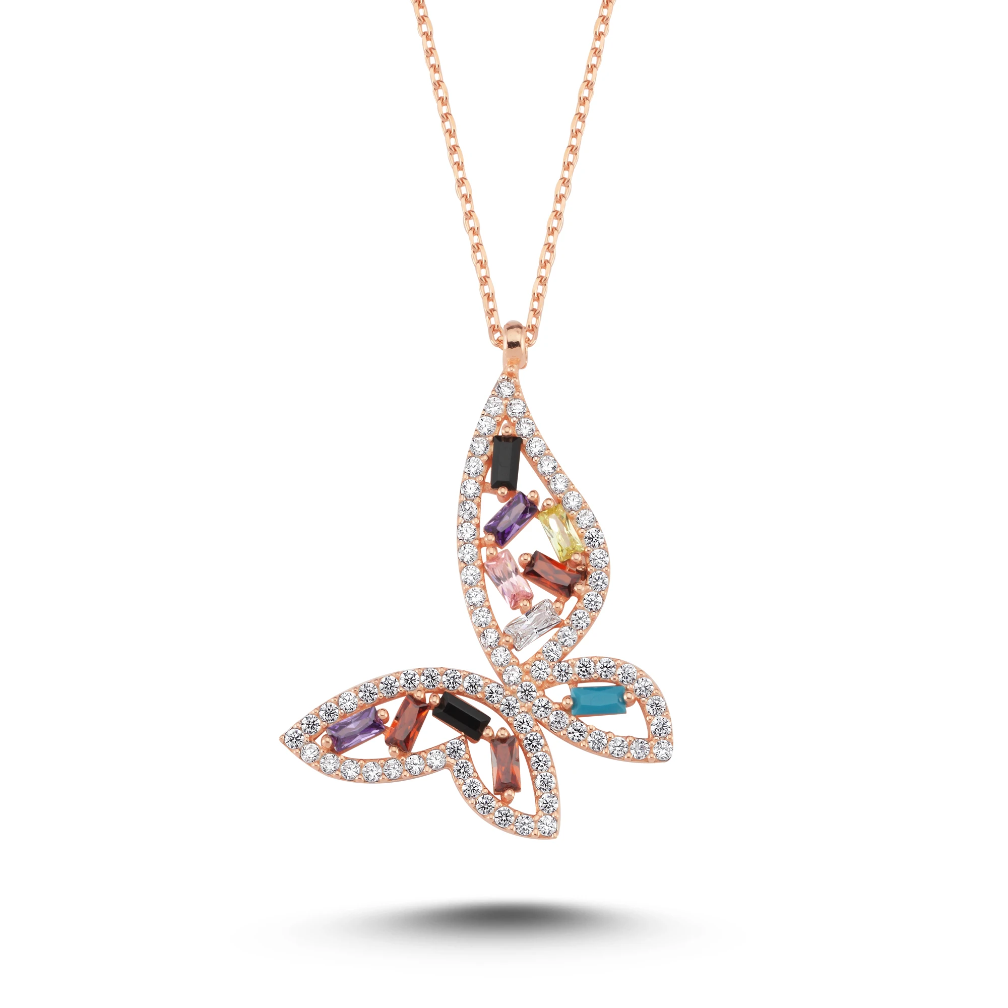 

New 925 Sterling Silver Necklace Necklaces for Women Jewelery Gift Zirkon Stone