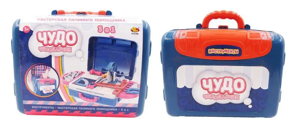 Набор игровой Чудо-чемоданчик &quotМастерская папиного помощника&quot 3в1 AbToys PT-01380 |