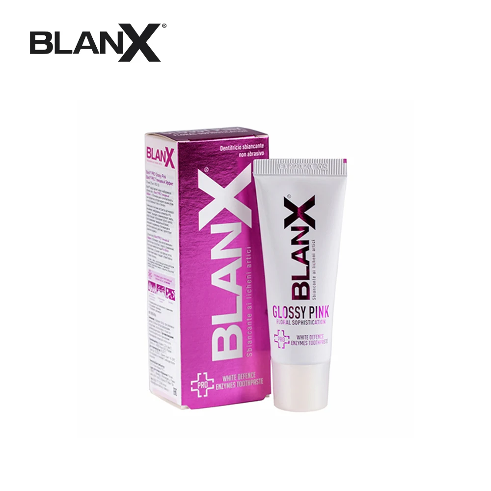Зубная паста Blanx Pro Glossy Pink / Бланкс Про Глянцевый эффект зубная 25 мл | Красота и