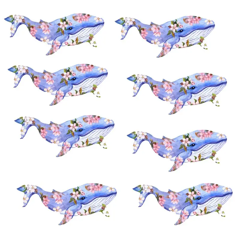 

10 шт./лот Мультяшные нашивки с единорогом «сделай сам» термонаклейки на одежду с изображением маленьких животных термотрансферные футболк...