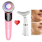 Массажер для кожи лица Омоложение радио мезотерапия светодиодсветодиодный подтяжка лица красота Вибрация удаление морщин антивозрастной радиочастотный