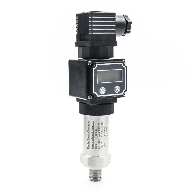 

4-20mA Output Water Pressure Transmitter Sensor Stainless Steel With LCD Display
