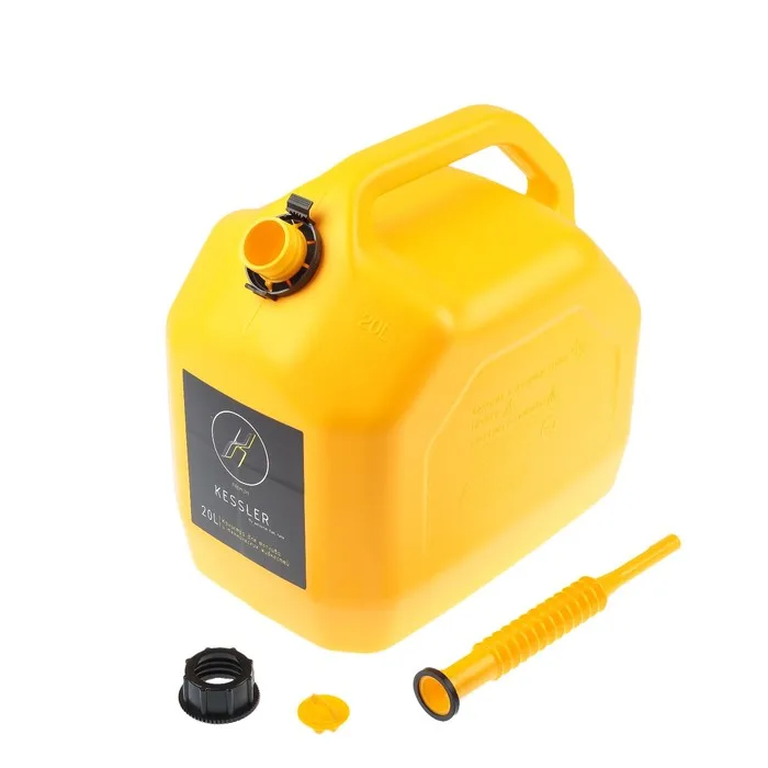 Канистра усиленная для бензина топлива Канистры ГСМ KESSLER METAL емкость 5л/10л/20л/25л |
