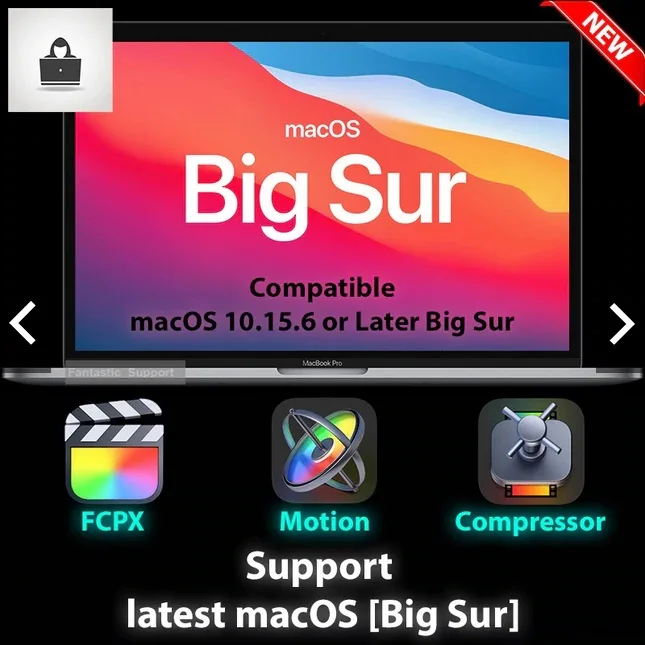 

Support macOS Big Sur Final Cut Pro X 10.5.1LIFETIME