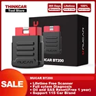 Диагностический сканер MUCAR, последняя версия, BT200, OBD2, все системы