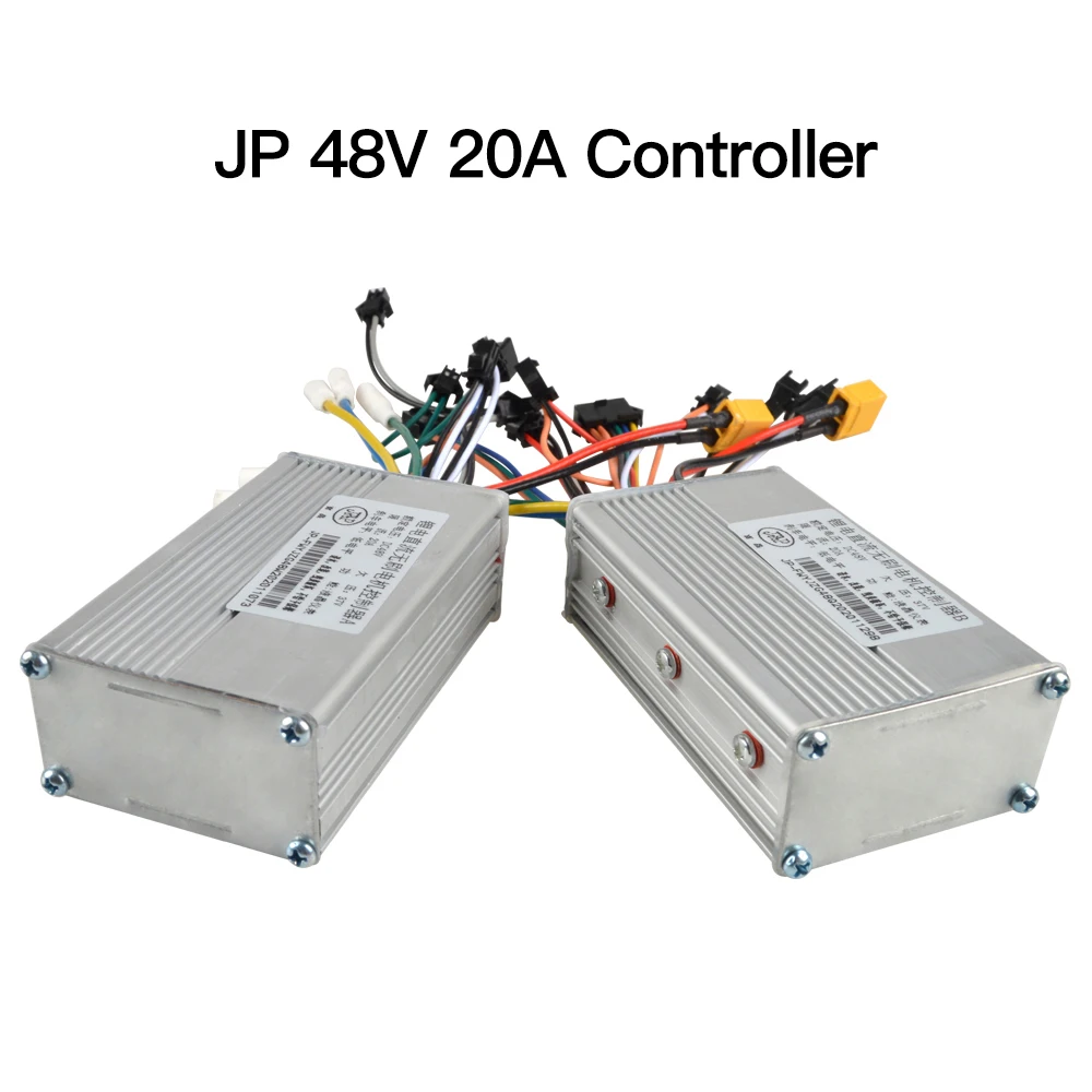 

JP 48 В 20 А контроллер 1 шт. и 2 шт. электрическая плата для бесщеточных двигателей и электрических скутеров с двойным приводом